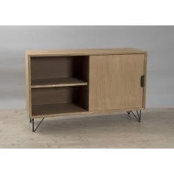 MACABANE Buffet 1 Porte 3 Tiroirs -SoBuy Shop 10019226026014