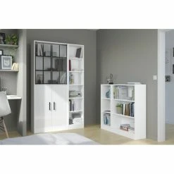 Page de garde -SoBuy Shop 12 bibliotheque 5 tablettes mayence blanc 13344568 36424290 290 1140x1140
