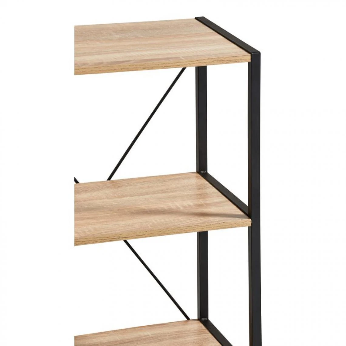 BUT 1/2 Bibus BONO Imitation Chêne Et Noir 6 BUT 1/2 Bibus BONO Imitation Chêne Et Noir – Image 4