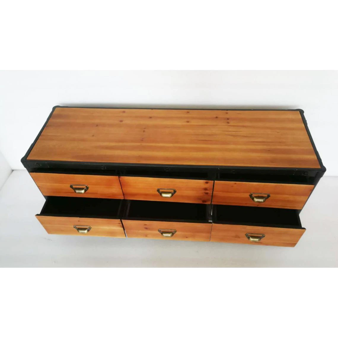 3S. X Home Buffet Industriel Bois Et Métal IRVIN 4 3S. X Home Buffet Industriel Bois Et Métal IRVIN – Image 2