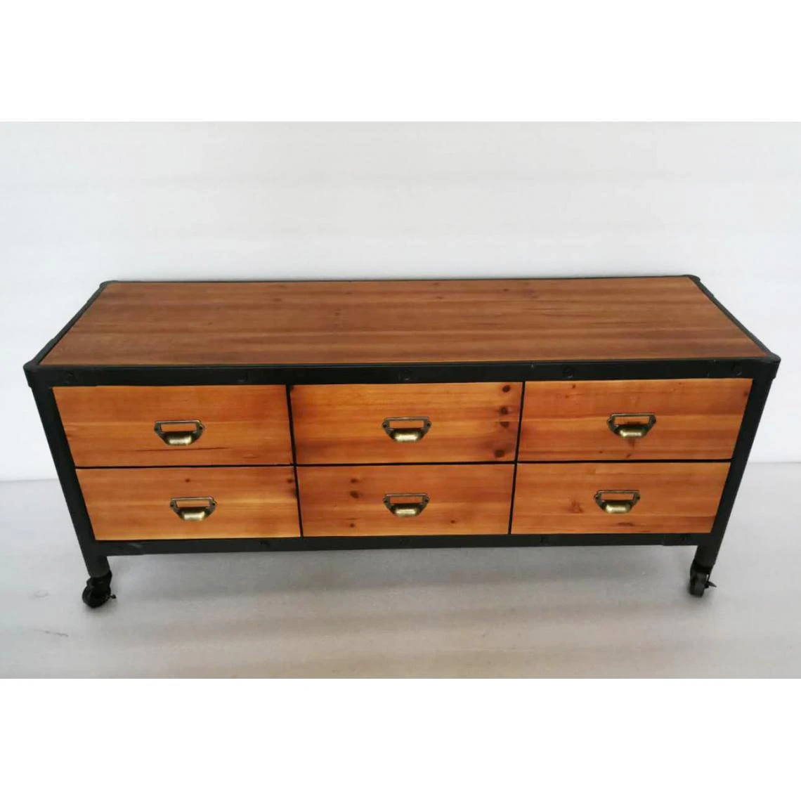 3S. X Home Buffet Industriel Bois Et Métal IRVIN 3 3S. X Home Buffet Industriel Bois Et Métal IRVIN