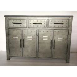 3S. X Home Buffet Industriel En Métal IDY