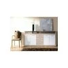 Marque Generique CAVA Buffet Bas Contemporain Décor Chene Et Blanc - L 197 Cm -SoBuy Shop 16124096 thickbox default