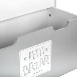 Atmosphera, Createur D'Interieur Bibliothèque Enfant Petit Bazar - L. 62 X H. 70 Cm - Gris -SoBuy Shop 511179 1