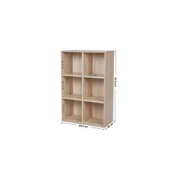 VASAGLE Meuble De Rangement Etagère De 6 Casiers Bibliothèque Rayonnage, 65,... 11 VASAGLE Meuble De Rangement Etagère De 6 Casiers Bibliothèque Rayonnage, 65,... -SoBuy Shop 5183ydluzdl