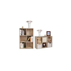 VASAGLE Meuble De Rangement Etagère De 6 Casiers Bibliothèque Rayonnage, 65,... 10 VASAGLE Meuble De Rangement Etagère De 6 Casiers Bibliothèque Rayonnage, 65,... -SoBuy Shop 51fom9mzzvl