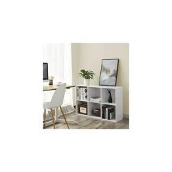 VASAGLE Meuble De Rangement Bibliothèque Etagère De 6 Casiers Charge... -SoBuy Shop 51x0t4s8tnl