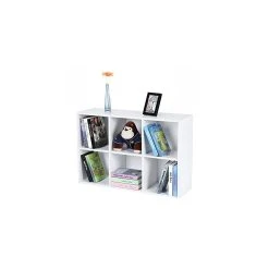VASAGLE Meuble De Rangement Bibliothèque Etagère De 6 Casiers Charge... -SoBuy Shop 51yvkwozzyl