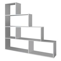 Fores Bibliothèque Design Moderne Blanc Brillant 002255BO