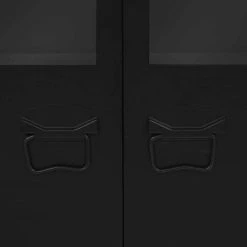 VIDAXL Buffet Métal De Style Industriel 130 X 35 X 70 Cm Noir - Armoires Et ... 8 VIDAXL Buffet Métal De Style Industriel 130 X 35 X 70 Cm Noir - Armoires Et ... -SoBuy Shop 8718475593904 g en hd 1