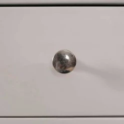 VIDAXL Buffet 110 X 33,5 X 70 Cm Bois De Chêne | Blanc - Armoires Et Meubles... -SoBuy Shop 8718475710257 g en hd 2