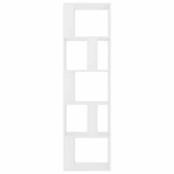 VidaXL Bibliothèque/Séparateur De Pièce Blanc 45x24x159 Cm Agglomé... -SoBuy Shop 8719883672694 g en hd 3