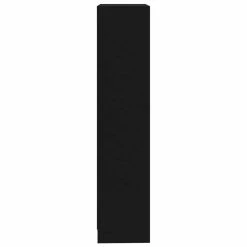 VidaXL Bibliothèque 3 Niveaux Noir 60x24x109 Cm Bois D'ingénierie -SoBuy Shop 8719883787695 g en hd 3