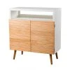 MACABANE Buffet 2 Portes Style Scandinave - Miel / Blanc -SoBuy Shop 94479492 7a3c 4bb9 986c 91ef8f358a95 zoom prd 3s 1140x1140