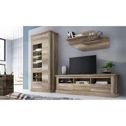 Pegane Armoire Vitrine, Buffet Haut Coloris Chêne Vieilli - Longueur 96 X Pr... 7 Pegane Armoire Vitrine, Buffet Haut Coloris Chêne Vieilli - Longueur 96 X Pr... -SoBuy Shop armoire vitrine buffet haut coloris chene vieilli longueur 96 x profondeur 41 x hauteur 201 cm 14003126 38844028 1140x1140