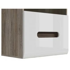 Hucoco AZALIA - Vitrine Suspendue Style Moderne Salon/cabinet - 102x60x35 - 1... -SoBuy Shop azalia vitrine suspendue style moderne saloncabinet 102x60x35 1 porte3 tablettes meuble de salon blanc 9722322 25173280 1140x1140