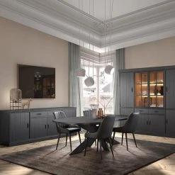 NOUVOMEUBLE Bahut 240 Cm Contemporain Noir RAFFAELLA 8 NOUVOMEUBLE Bahut 240 Cm Contemporain Noir RAFFAELLA -SoBuy Shop bahut 240 cm contemporain noir raffaella 13646098 37547196 1140x1140