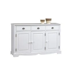 Beaux Meubles Pas Chers Buffet Vaisselier Blanc 5 Portes 5 Tiroirs 9 Beaux Meubles Pas Chers Buffet Vaisselier Blanc 5 Portes 5 Tiroirs -SoBuy Shop bahut buffet bas 3 portes 3 tiroirs style anglais blanc 40803