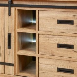 NOUVOMEUBLE Bahut Contemporain Couleur Chêne Doré PIERRE -SoBuy Shop bahut contemporain couleur chene dore pierre 12791242 34395372 1140x1140