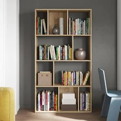 Bibliothèque TORONTO - Chêne Naturel - TEMAHOME