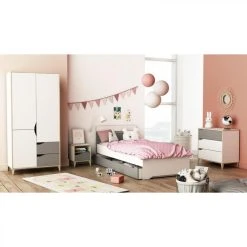 BUT Bibliothèque 2 Tiroirs GENIUS Blanc Et Gris -SoBuy Shop bibliotheque 2 tiroirs genius blanc et gris 10146842 26104648 1140x1140