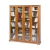 Beaux Meubles Pas Chers Bibliothèque 4 Grandes Portes Vitrées Merisier 2 Beaux Meubles Pas Chers Bibliothèque 4 Grandes Portes Vitrées Merisier -SoBuy Shop bibliotheque 4 portes vitrees louis philippe