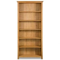 Wottes Bibliothèque à 6 étagères 80x22,5x180 Cm Bois De Chêne Massif -SoBuy Shop bibliotheque a 6 etageres 80x225x180 cm bois de chene massif 11555498 30307396 1140x1140