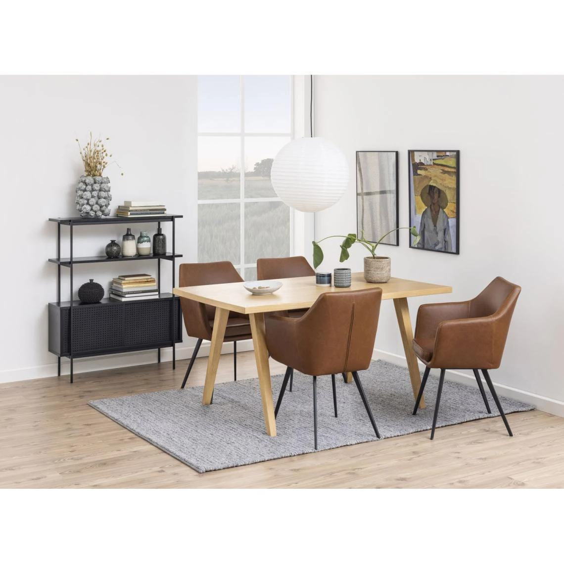 TOILINUX Bibliothèque Aria En MDF Et Métal Avec 2 étagères Et 2 Portes Coul... 7 TOILINUX Bibliothèque Aria En MDF Et Métal Avec 2 étagères Et 2 Portes Coul... – Image 5