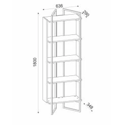 LEBOMEUBLE BIBLIOTHEQUE ATHENES -SoBuy Shop bibliotheque athenes 14062920 39049174 1140x1140