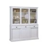 Beaux Meubles Pas Chers Vaisselier Blanc 6 Portes Coulissantes