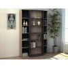 Vente-unique Bibliothèque Coulissante Avec 18 Niches - Naturel Et Anthracite - PRA... -SoBuy Shop bibliotheque coulissante avec 18 niches naturel et anthracite prali 14070250 39074138 1140x1140