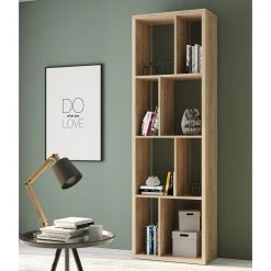 Inside 75 Bibliothèque Design RUBY Chêne Naturel Largeur : 70 Cm -SoBuy Shop bibliotheque design ruby chene naturel largeur 70 cm 10986052 28697768 1140x1140