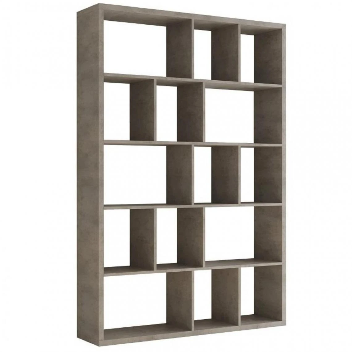 Inside 75 Bibliothèque Design RUBY Gris Béton Largeur 150 Cm 3 Inside 75 Bibliothèque Design RUBY Gris Béton Largeur 150 Cm