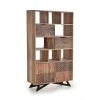Pegane Bibliothèque En Bois D'acacia Coloris Naturel - Longueur 102 X Profon... -SoBuy Shop bibliotheque en bois dacacia coloris naturel longueur 102 x profondeur 38 x hauteur 180 cm 11858104 31355324 1140x1140