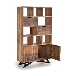 Pegane Bibliothèque En Bois D'acacia Coloris Naturel - Longueur 102 X Profon... 8 Pegane Bibliothèque En Bois D'acacia Coloris Naturel - Longueur 102 X Profon... -SoBuy Shop bibliotheque en bois dacacia coloris naturel longueur 102 x profondeur 38 x hauteur 180 cm 11858104 31355326 1140x1140