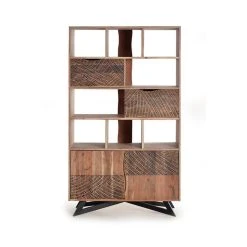 Pegane Bibliothèque En Bois D'acacia Coloris Naturel - Longueur 102 X Profon... 9 Pegane Bibliothèque En Bois D'acacia Coloris Naturel - Longueur 102 X Profon... -SoBuy Shop bibliotheque en bois dacacia coloris naturel longueur 102 x profondeur 38 x hauteur 180 cm 11858104 31355328 1140x1140