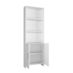 Homemania Bibliothèque Galaksi - Étagère - Avec Étagères - Pour Le Salon, L... -SoBuy Shop bibliotheque galaksi tagere avec tageres pour le salon le bureau blanc en bois metal 56 x 221 x 169 cm 10627902 27654830 1140x1140