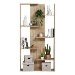 BUT Bibliothèque GIA 2 Imitation Chêne -SoBuy Shop bibliotheque gia 2 imitation chene 13824574 38298670 1140x1140