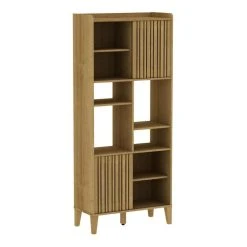 BUT Bibliothèque LUMOS Imitation Chêne