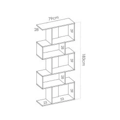 BUT Bibliothèque NILS Blanc 10 BUT Bibliothèque NILS Blanc -SoBuy Shop bibliotheque nils blanc 11709516 30860976 1140x1140
