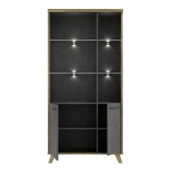 BUT Bibliotheque RICCIANO Imitation Chêne Et Béton 10 BUT Bibliotheque RICCIANO Imitation Chêne Et Béton -SoBuy Shop bibliotheque ricciano imitation chene et beton 11672720 30734432 1140x1140