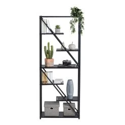 BUT Bibliothèque STAIR 2 Noir -SoBuy Shop bibliotheque stair 2 noir 13824576 38298682 1140x1140