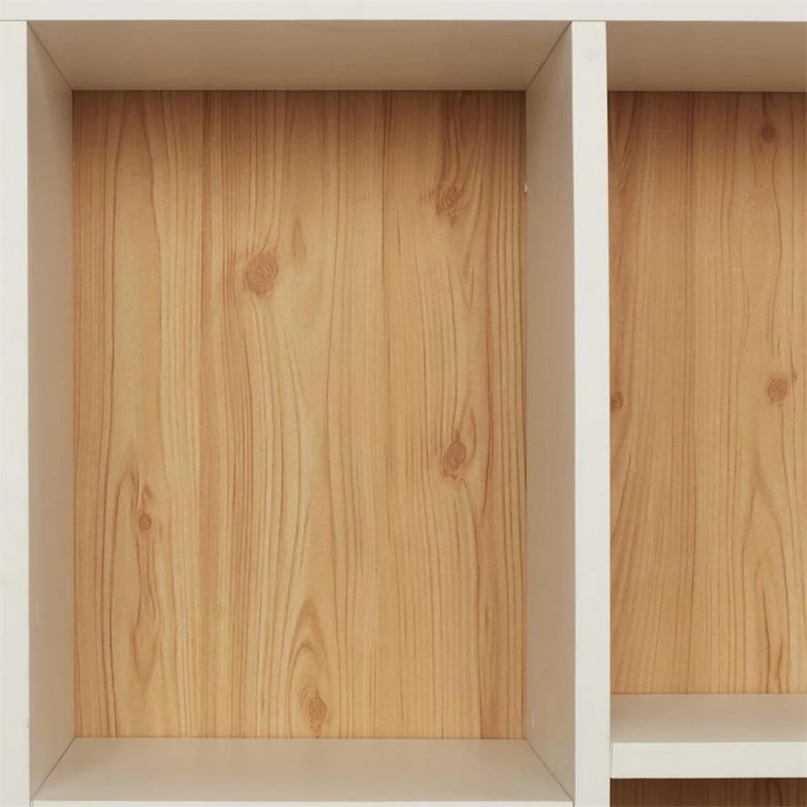 TOILINUX Bibliothèque Suzanne Avec 7 Niches De Rangement En MDF Et Bois De Hê... 7 TOILINUX Bibliothèque Suzanne Avec 7 Niches De Rangement En MDF Et Bois De Hê... – Image 5