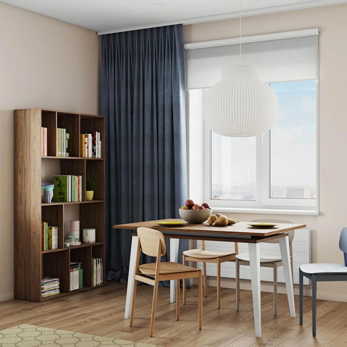 Bibliothèque TORONTO - Noyer - TEMAHOME 4 Bibliothèque TORONTO - Noyer - TEMAHOME – Image 2