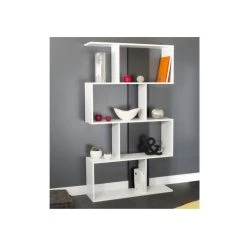 Bibliothèque SIGMA - Blanc Et Noir - TEMAHOME 10 Bibliothèque SIGMA - Blanc Et Noir - TEMAHOME -SoBuy Shop bibliotheques et etageres 233685 2