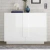 NOUVOMEUBLE Buffet 120 Cm Design Blanc Laqué JUNON 2 -SoBuy Shop buffet 120 cm design blanc laque junon 2 12088066 32059892 1140x1140