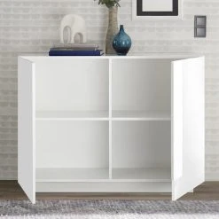 NOUVOMEUBLE Buffet 120 Cm Design Blanc Laqué JUNON 2 -SoBuy Shop buffet 120 cm design blanc laque junon 2 12088066 32059896 1140x1140