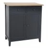 3S. X Home Buffet 2 Portes 2 Tiroirs Noir WINTA -SoBuy Shop buffet 2 portes 2 tiroirs noir winta 1216573 1140x1140