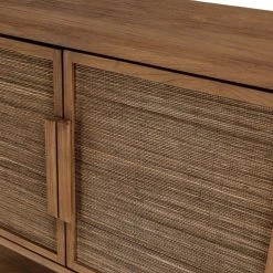 MACABANE Buffet 2 Portes En Bois De Teck Recyclé -SoBuy Shop buffet 2 portes en bois de teck recycle 501543 4 1140x1140