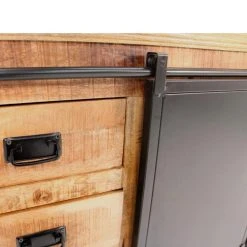 NOUVOMEUBLE Buffet 200 Cm En Manguier Et Métal IROQUOIS -SoBuy Shop buffet 200 cm en manguier et metal iroquois 8261473 21046979 1140x1140